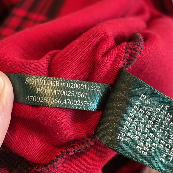 Ralph Lauren Plaid long sleeved top - Picture 6 of 7